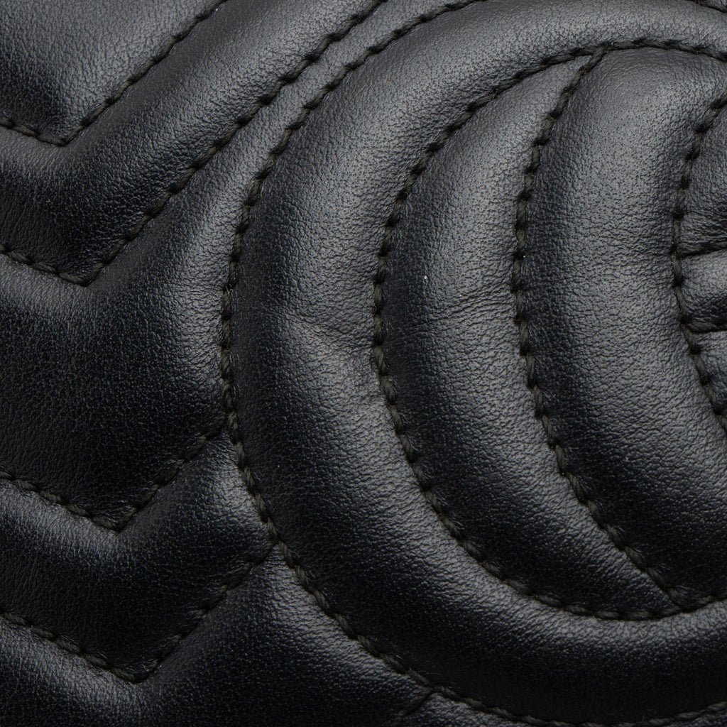 Gucci Matelasse Leather GG Marmont Mini Bag (SHF-MMurmE)