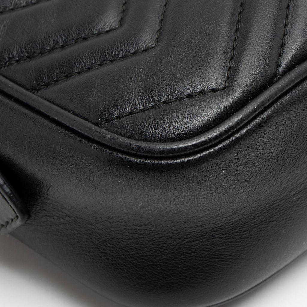 Gucci Matelasse Leather GG Marmont Mini Bag