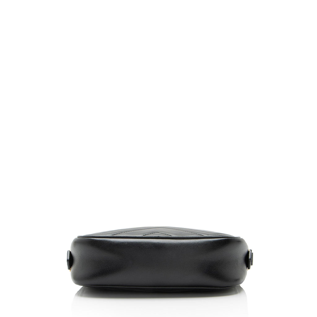 Gucci Matelasse Leather GG Marmont Mini Camera Bag