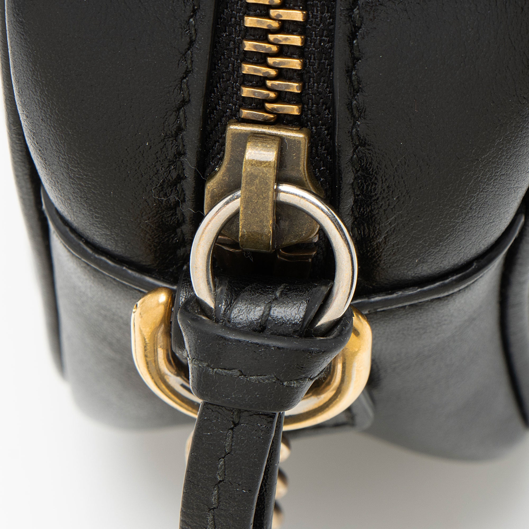 Gucci Matelasse Leather GG Marmont Mini Camera Bag