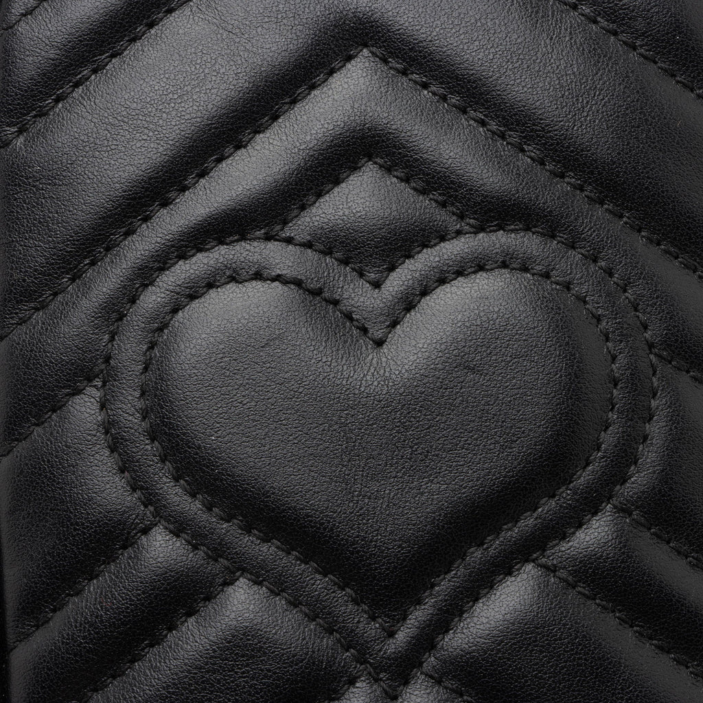 Gucci Matelasse Leather GG Marmont Mini Crossbody Bag (SHF-37j21T)