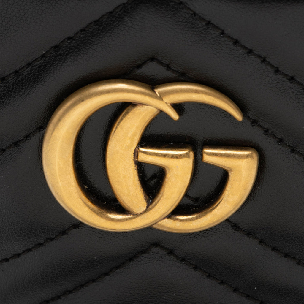 Gucci Matelasse Leather GG Marmont Mini Crossbody (SHF-1qHFM7)