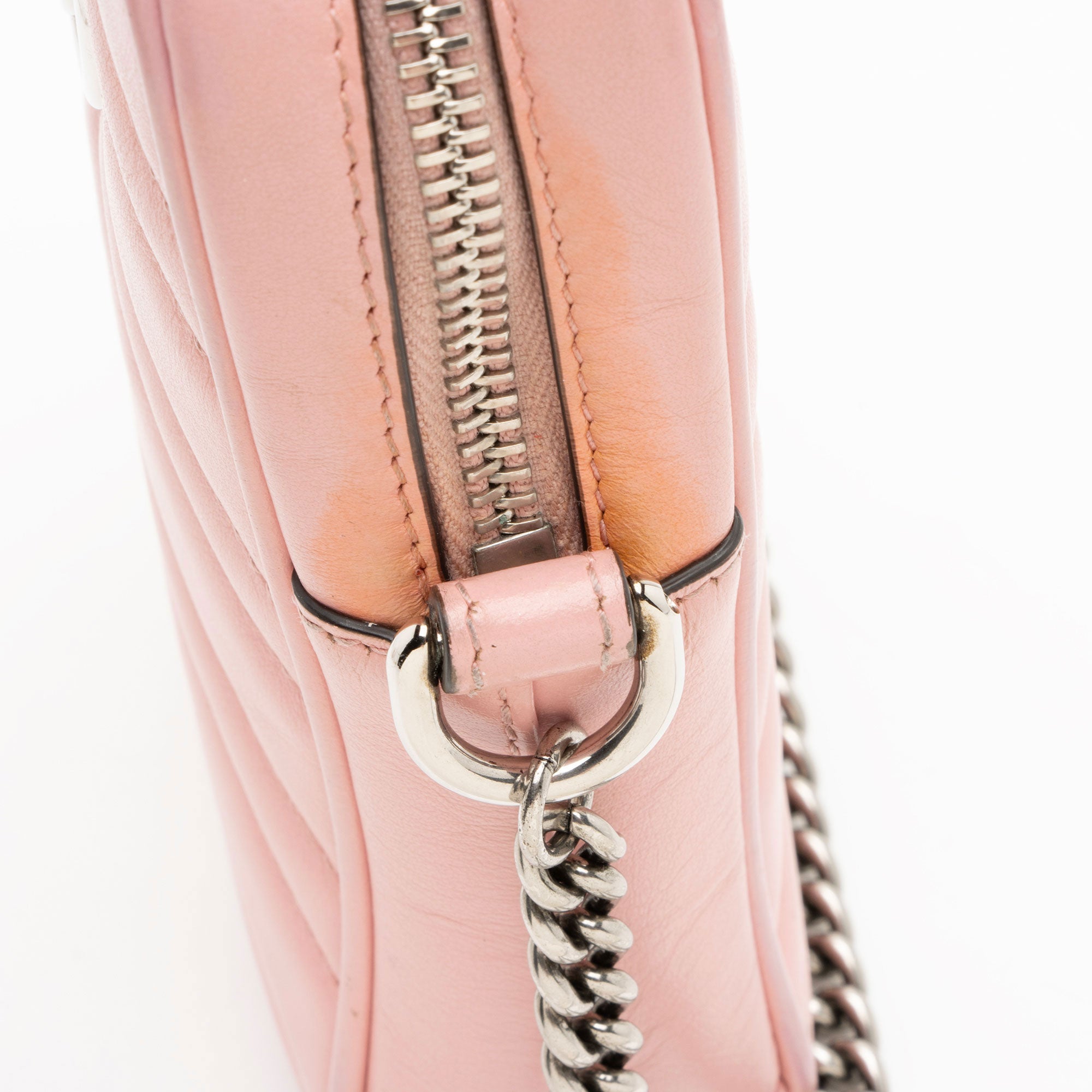 Gucci Matelasse Leather GG Marmont Mini Crossbody