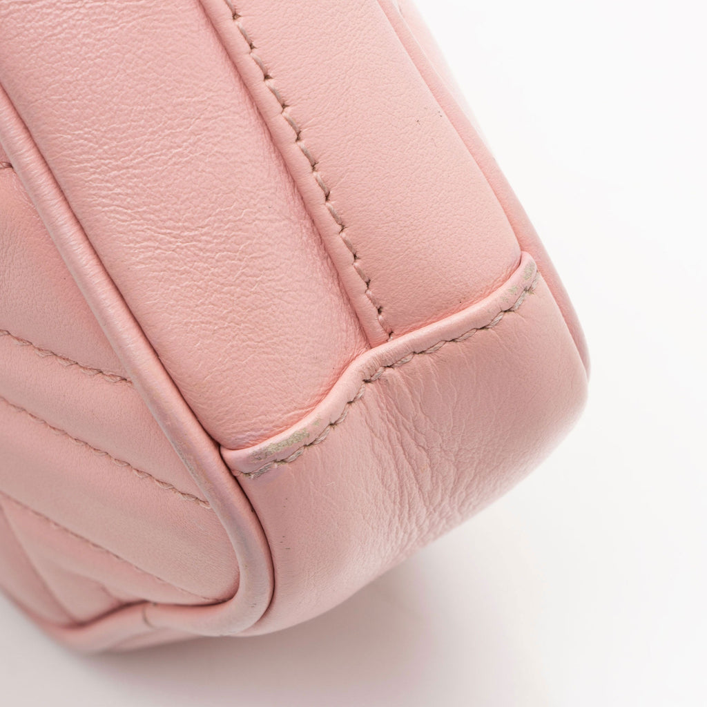 Gucci Matelasse Leather GG Marmont Mini Crossbody