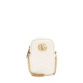 Gucci Matelasse Leather GG Marmont Mini Crossbody