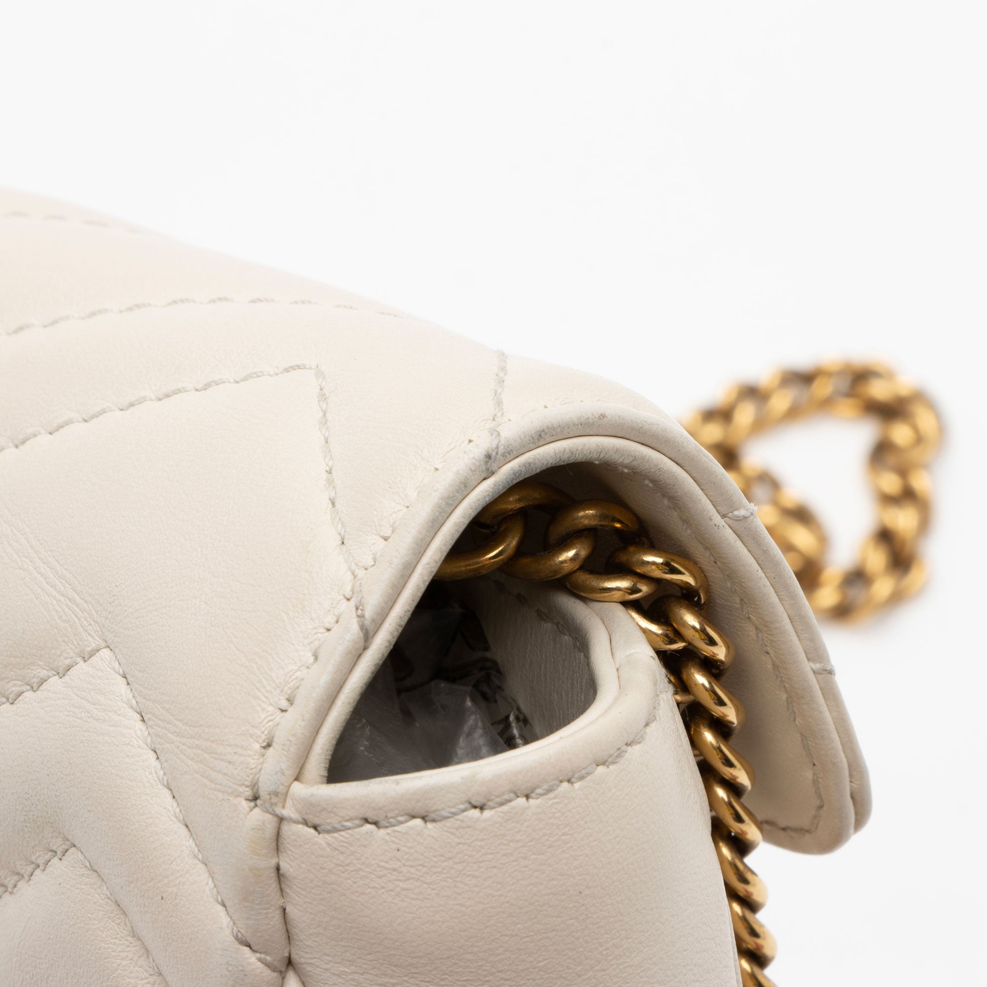Gucci Matelasse Leather GG Marmont Mini Flap Bag