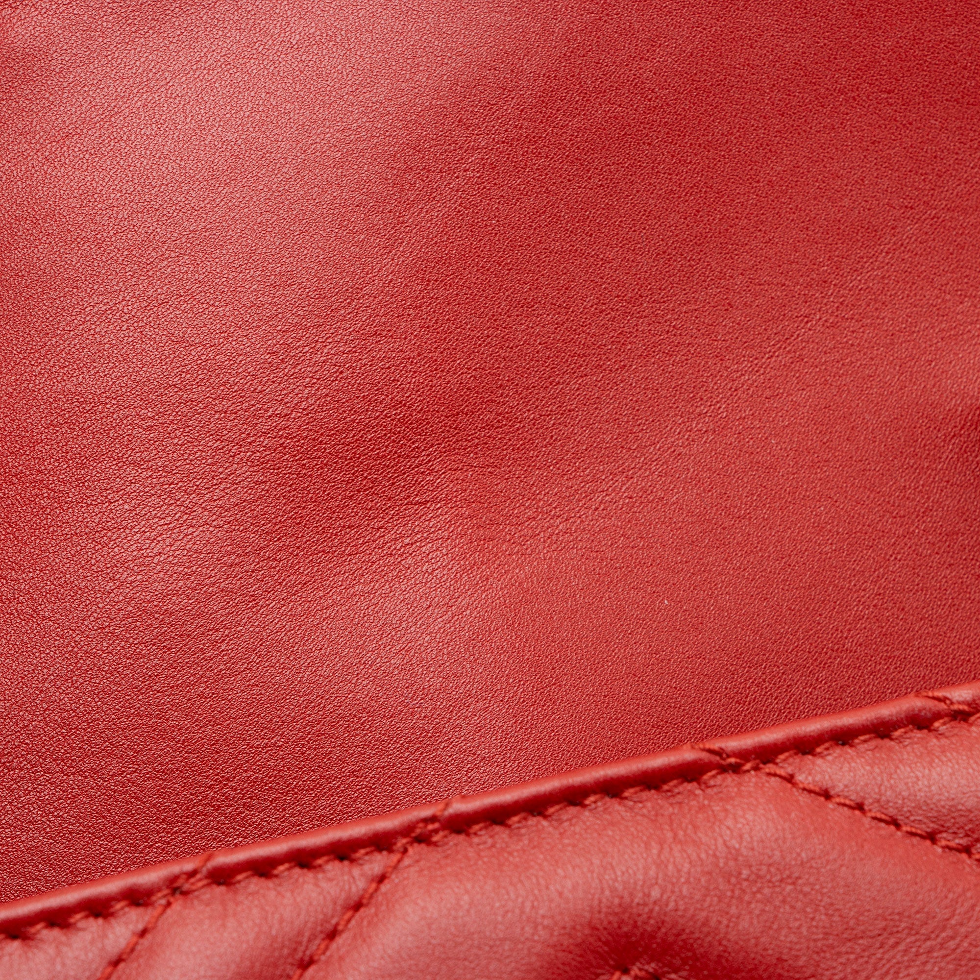 Gucci Matelasse Leather GG Marmont Mini Flap Bag