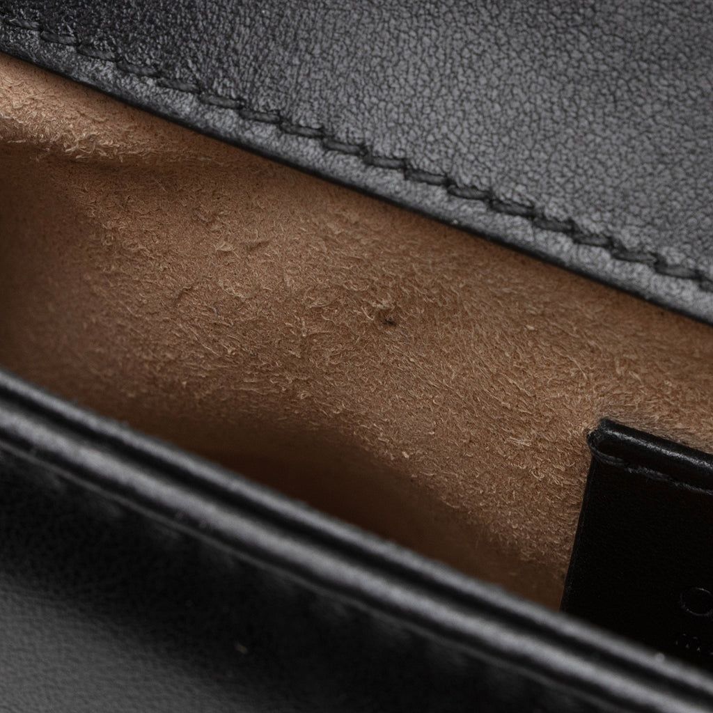 Gucci Matelasse Leather GG Marmont Mini Top Handle Bag (SHF-7cobGM)