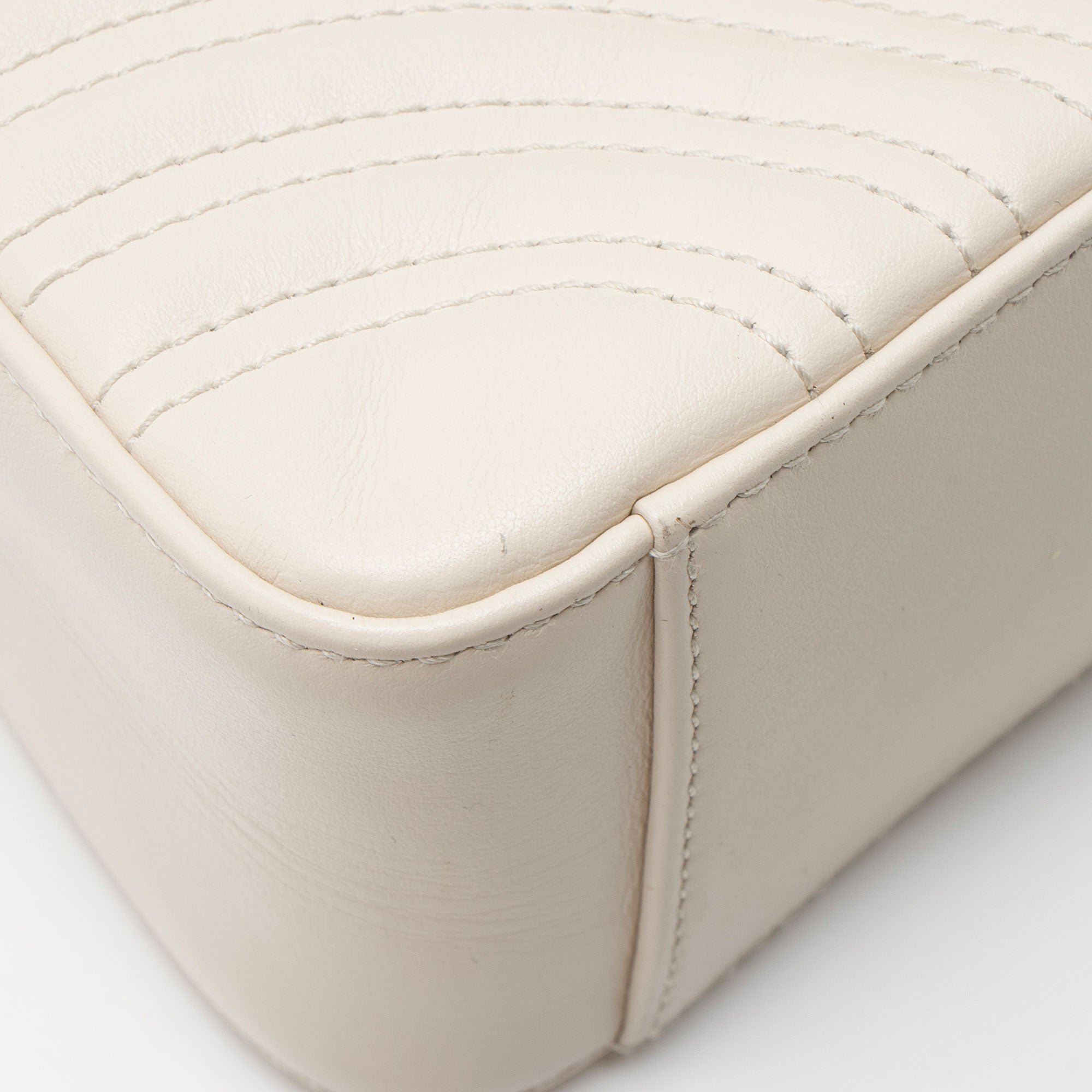 Gucci Matelasse Leather GG Marmont Mini Top Handle