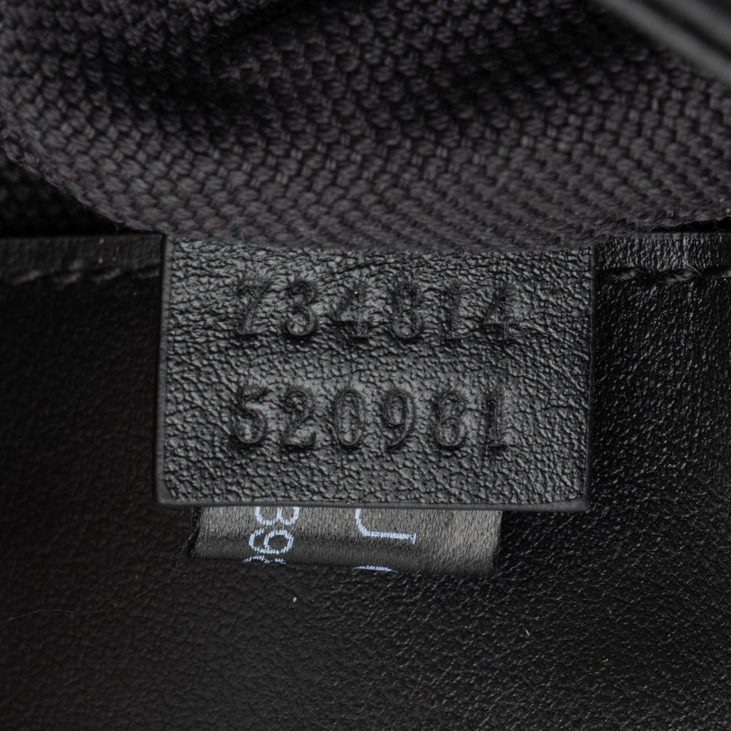 Gucci Matelasse Leather GG Marmont Monochrome Small Flap Bag