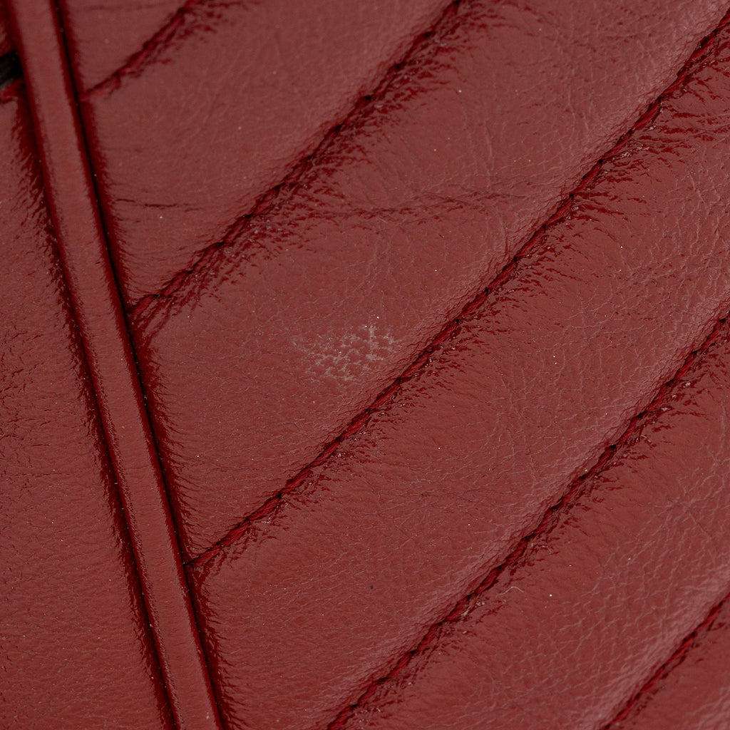 Gucci Diagonal Matelasse Leather GG Marmont Rectangular Mini Shoulder Bag