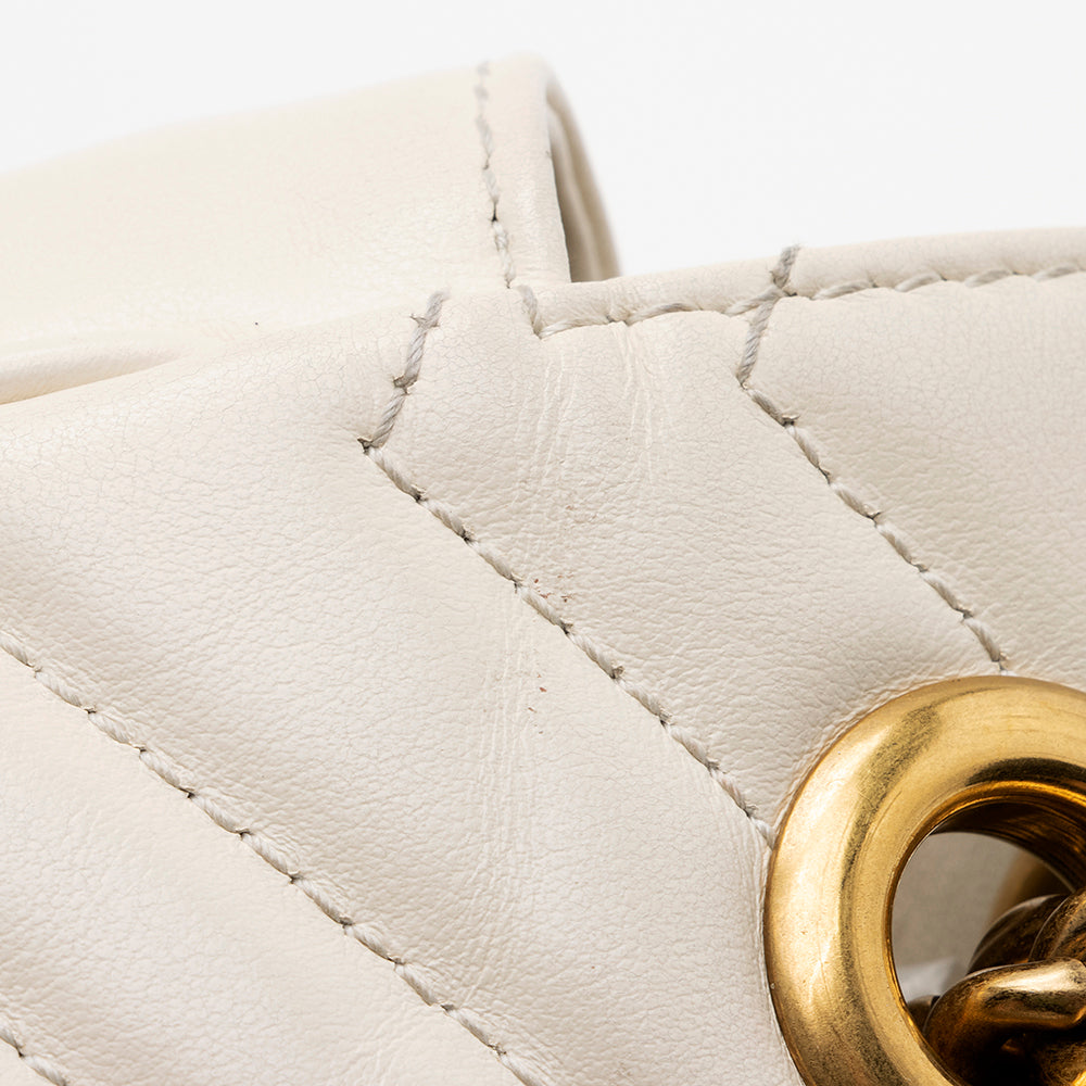 Gucci Matelasse Leather GG Marmont Small Bag (SHF-20501)