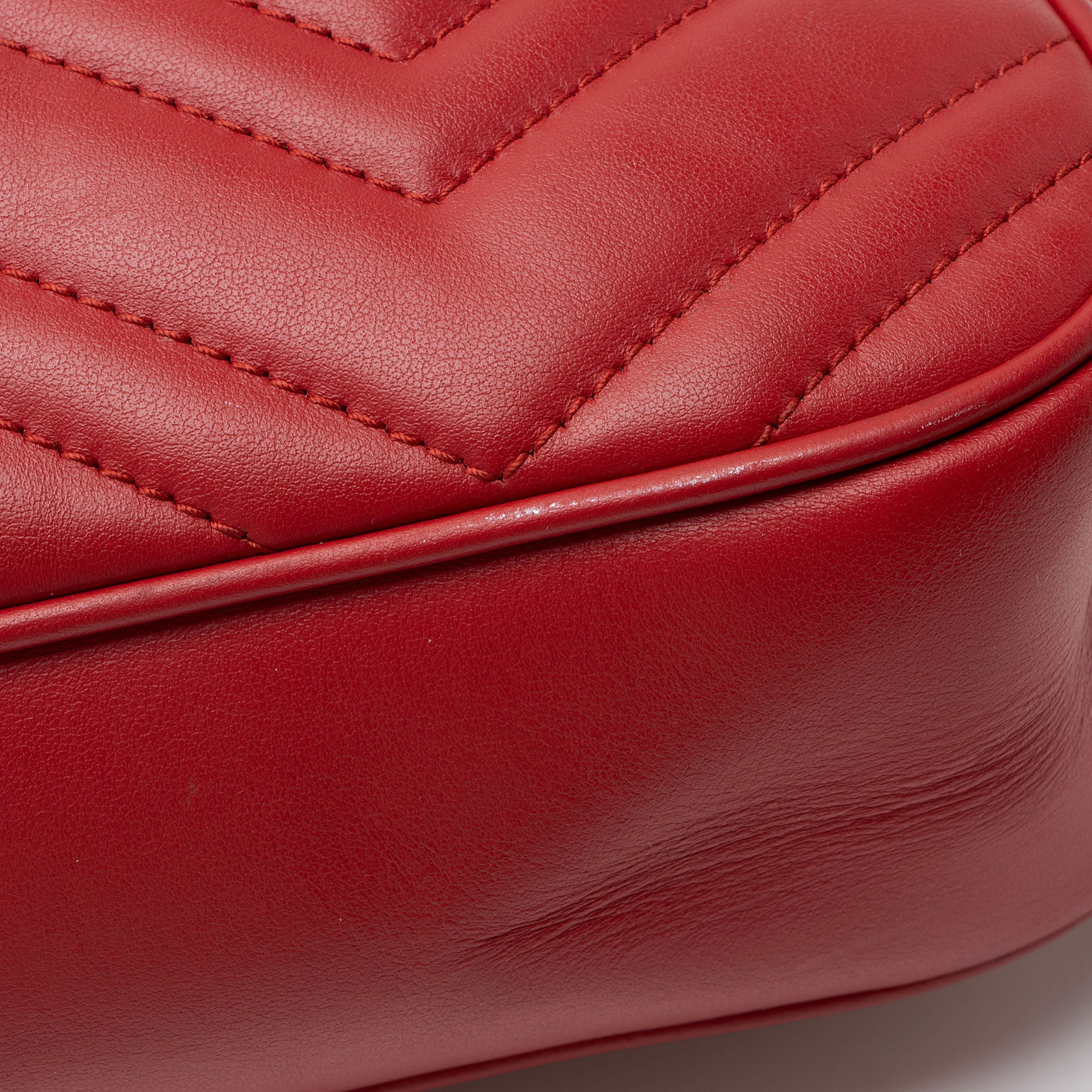 Gucci Matelasse Leather GG Marmont Small Camera Bag
