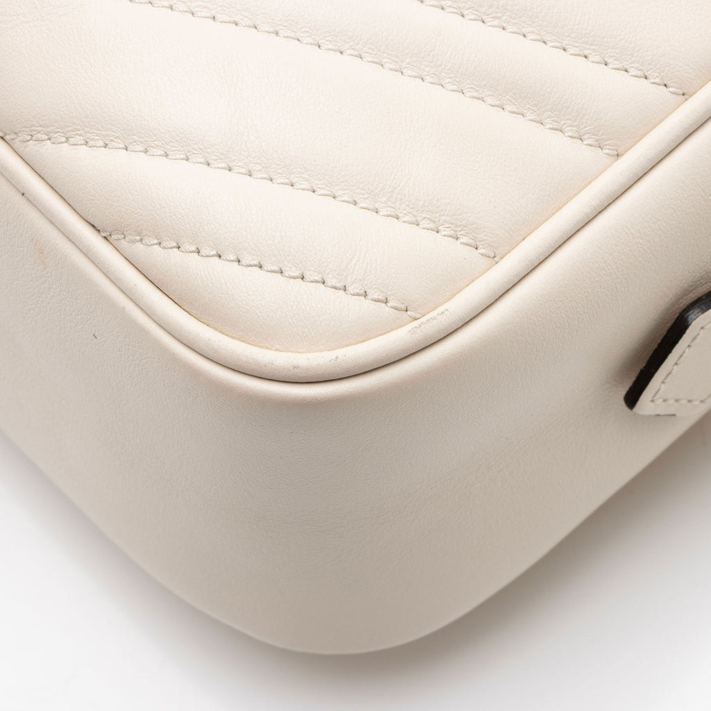 Gucci Matelasse Leather GG Marmont Small Camera Bag