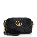 Gucci Matelasse Leather GG Marmont Small Camera Bag