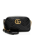 Gucci Matelasse Leather GG Marmont Small Camera Bag