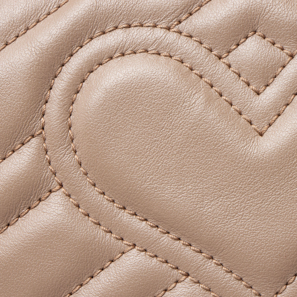 Gucci Matelasse Leather GG Marmont Small Crossbody