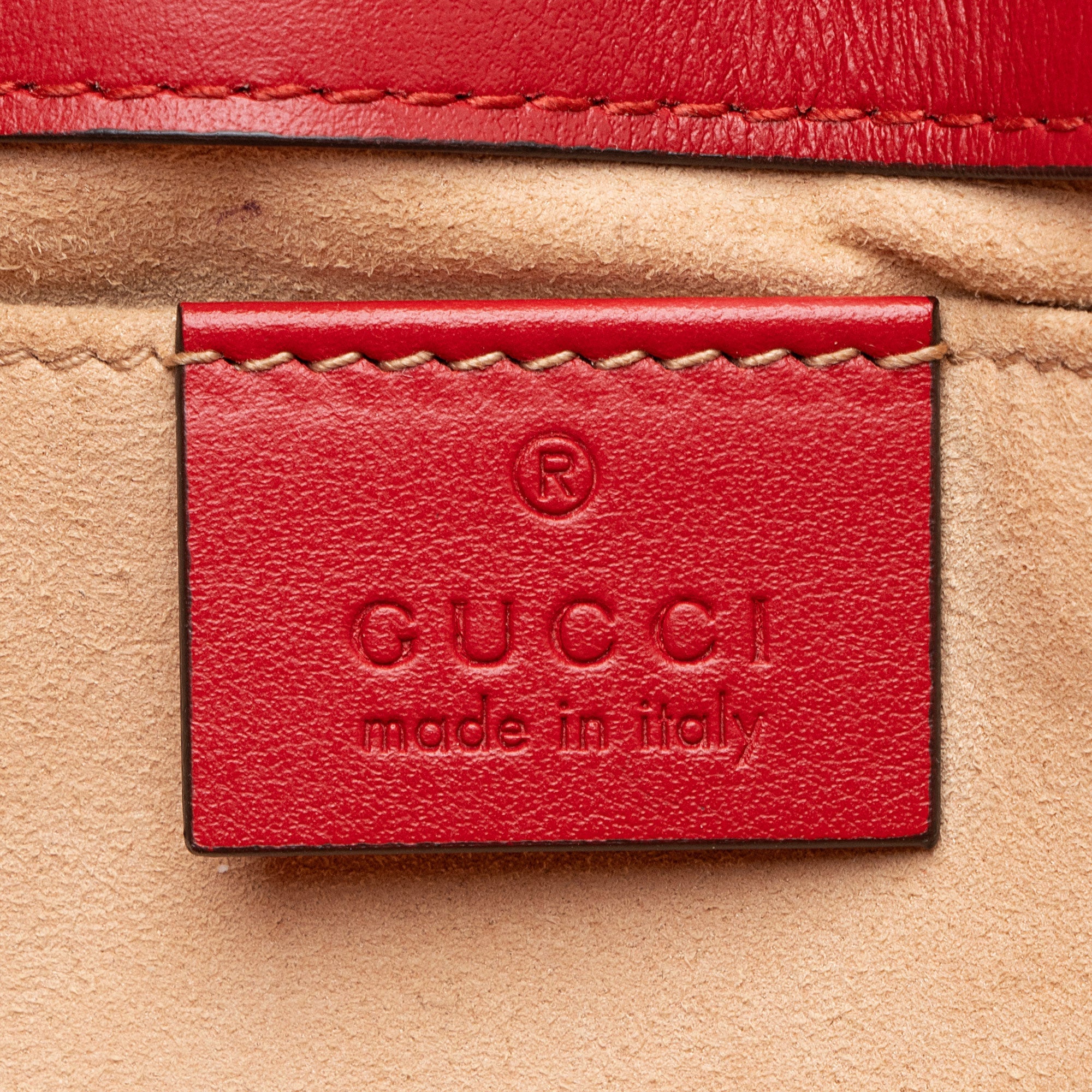 Gucci Matelasse Leather GG Marmont Small Flap Bag