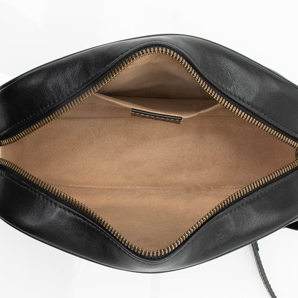 Gucci Matelasse Leather GG Marmont Small Shoulder Bag (SHF-23139)