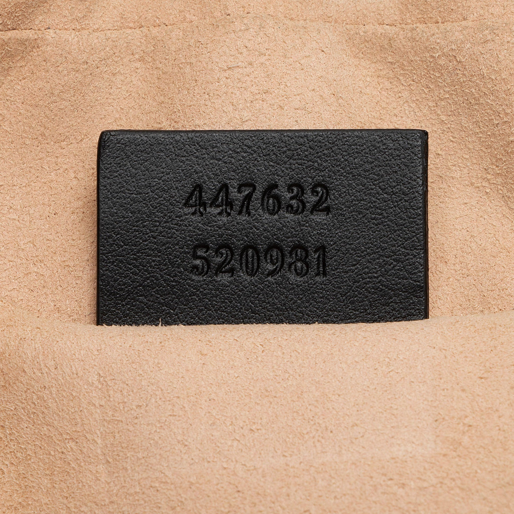 Gucci Matelasse Leather GG Marmont Small Shoulder Bag (SHF-cvEak8)