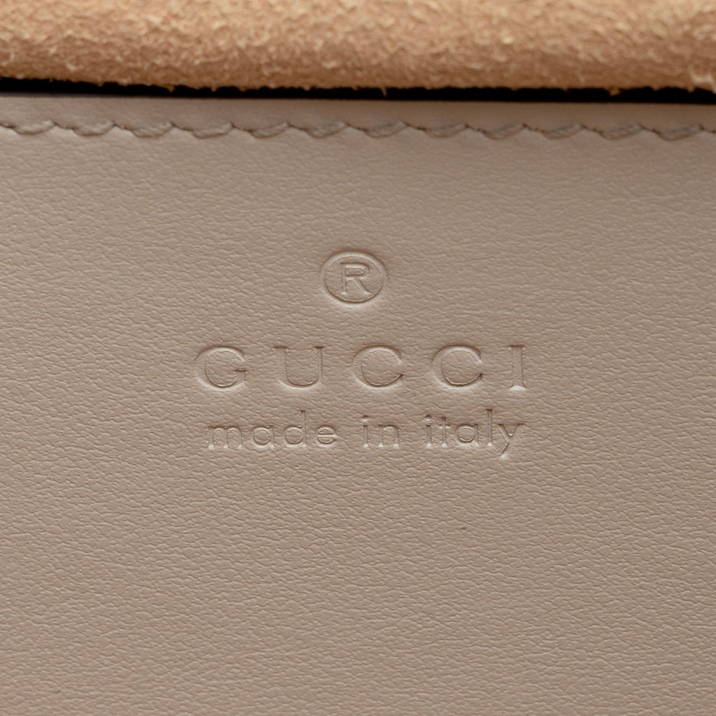 Gucci Matelasse Leather GG Marmont Square Mini Shoulder Bag