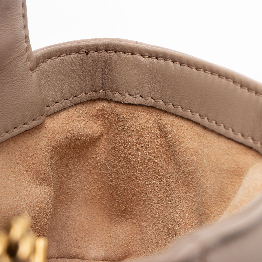 Gucci Matelasse Leather GG Marmont Mini Flap Bag - FINAL SALE