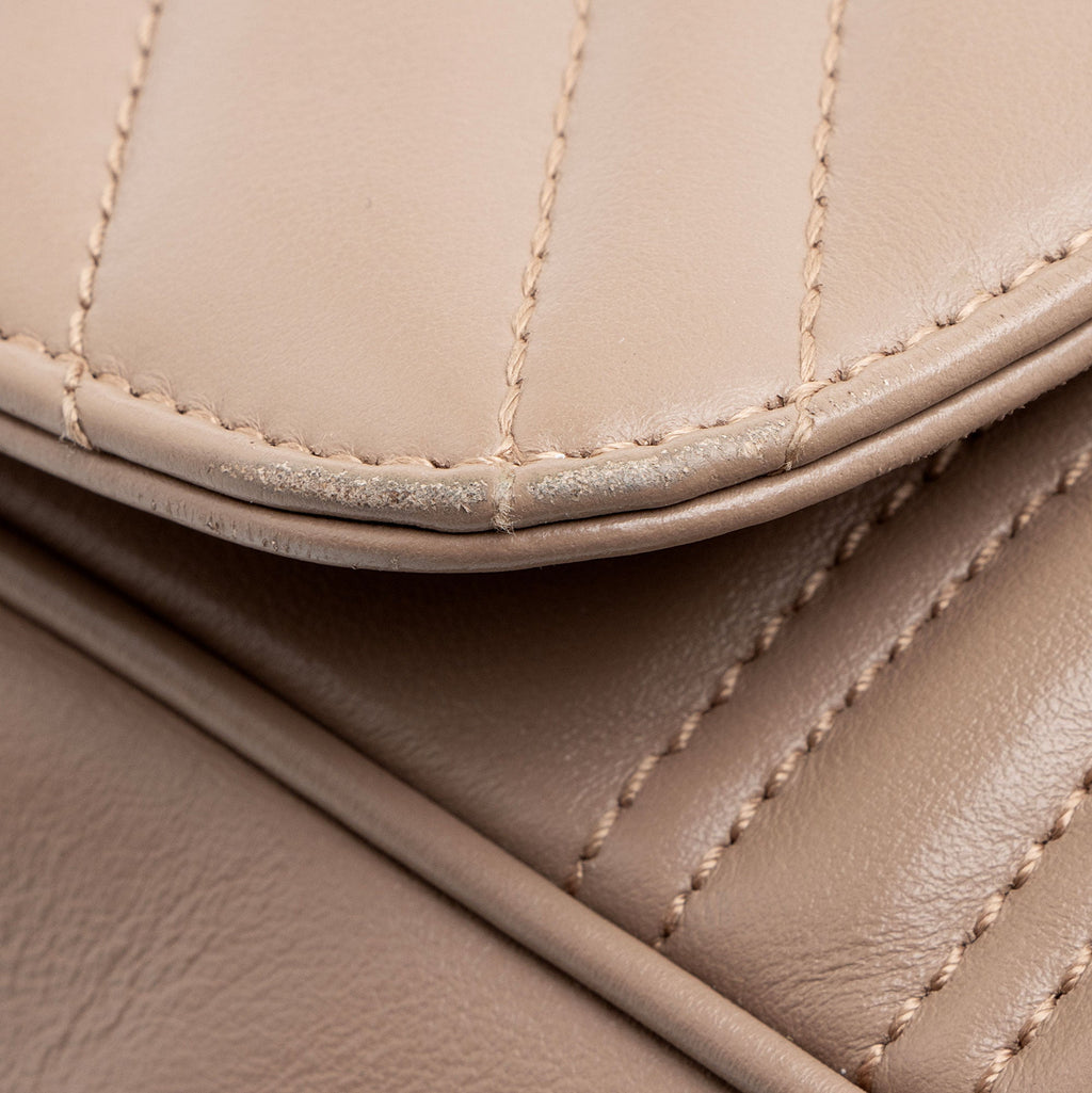 Gucci Matelasse Leather GG Marmont XL Flap Bag