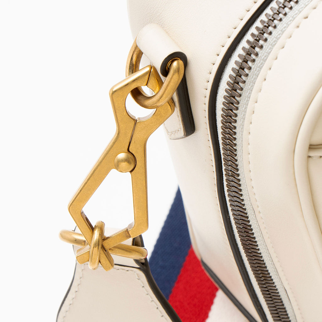 Gucci Matelasse Leather GG Marmont Zip Around Top Handle