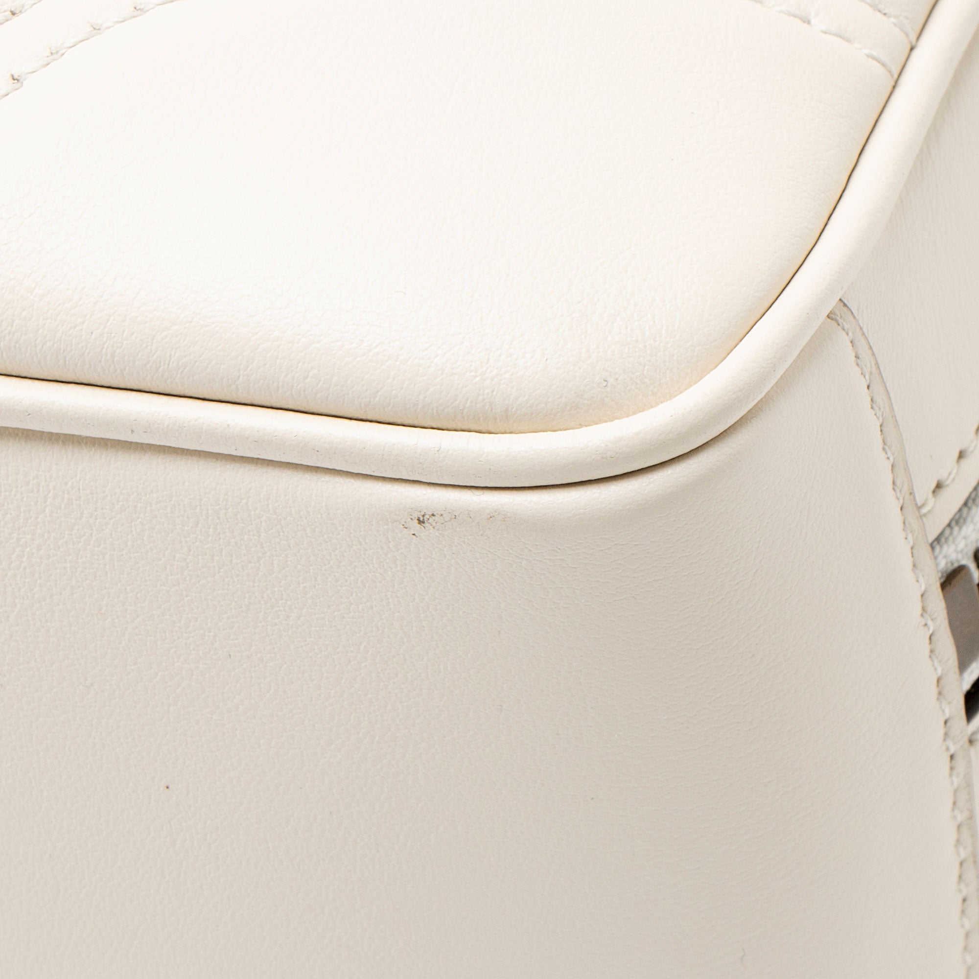 Gucci Matelasse Leather GG Marmont Zip Around Top Handle