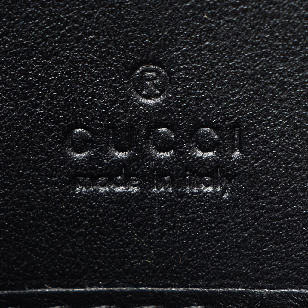 Gucci Matelasse Leather GG Marmont Zip Wallet