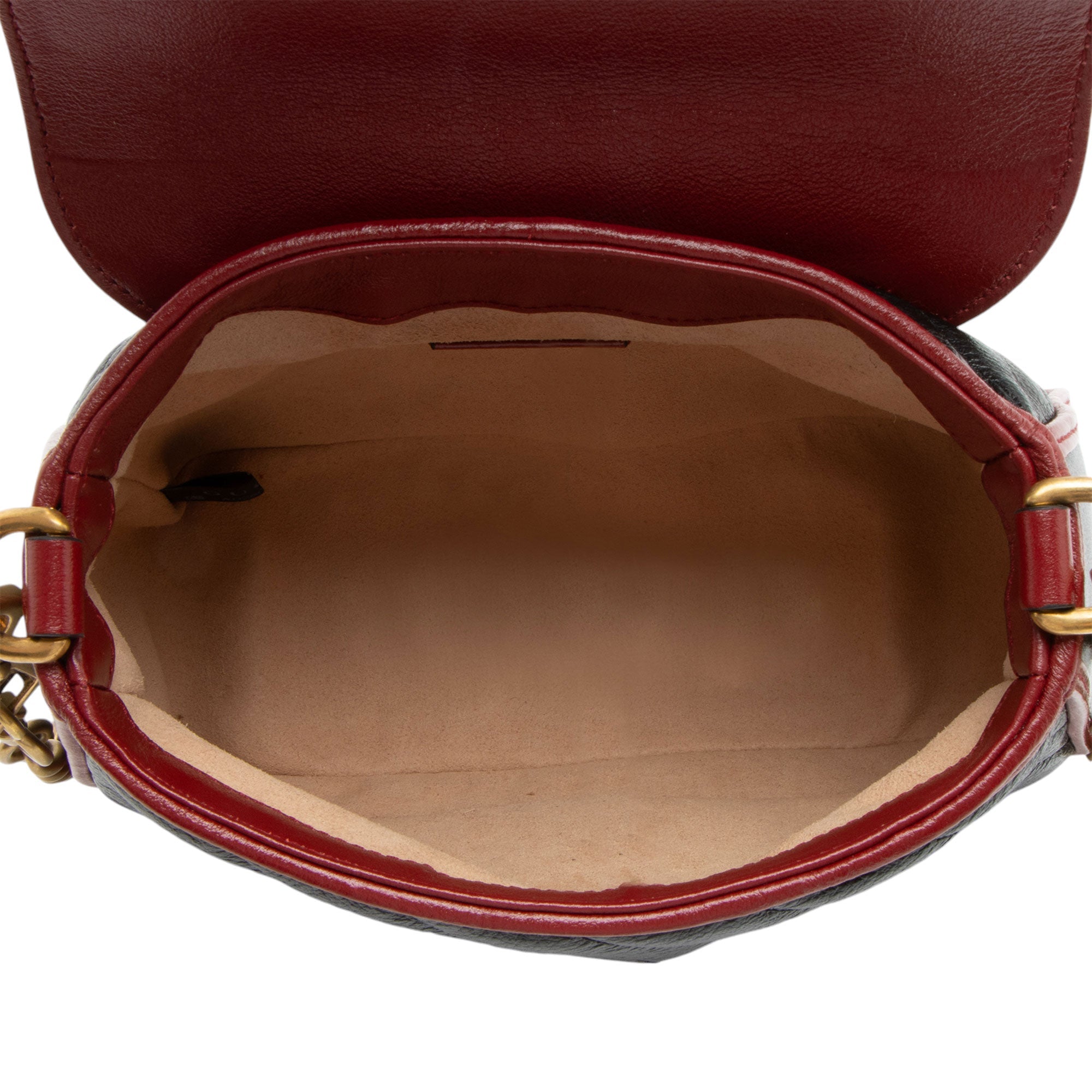 Gucci Matelasse Leather Torchon GG Marmont Mini Top Handle