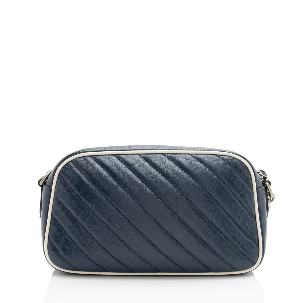 Gucci Matelasse Leather Torchon GG Marmont Small Camera Bag