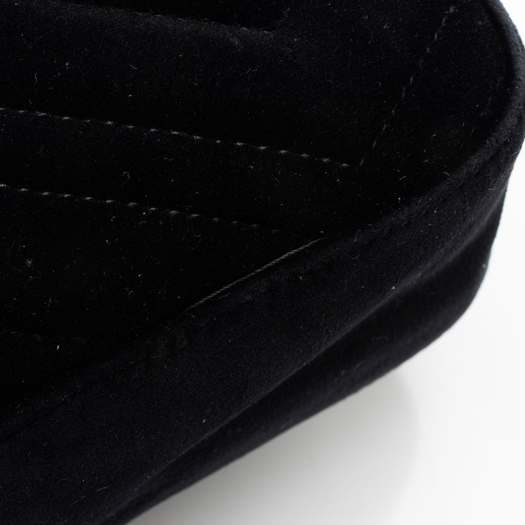 Gucci Matelasse Velvet GG Marmont Large Flap Bag