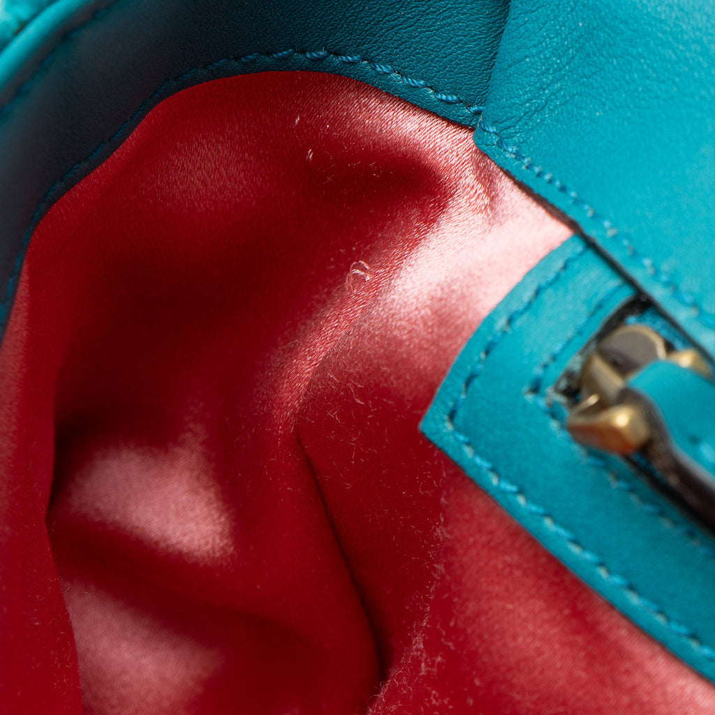 Gucci Matelasse Velvet GG Marmont Medium Flap Bag