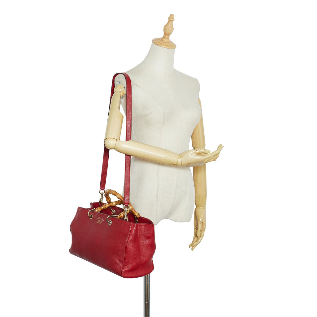 Gucci Medium Bamboo Shopper (SHG-4YuUi5)