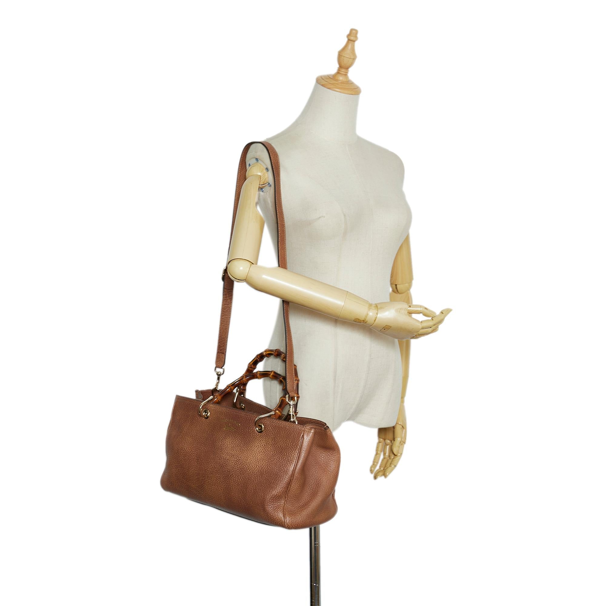Gucci Medium Bamboo Shopper (SHG-zK6ydA)