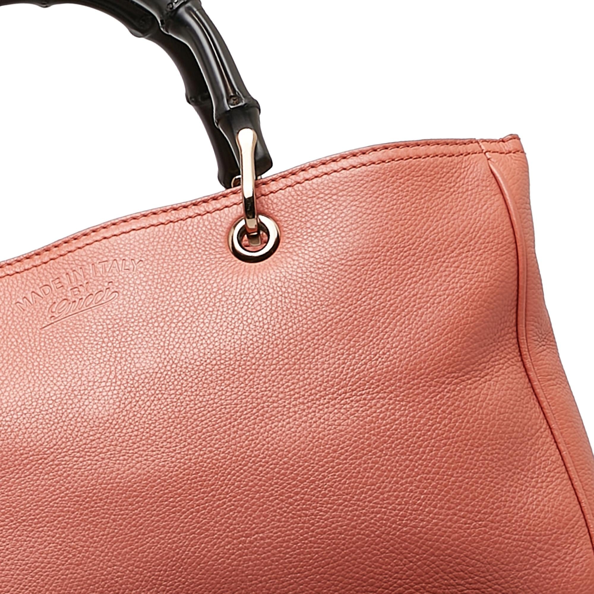 Gucci Medium Bamboo Shopper (SHG-hRY85w)