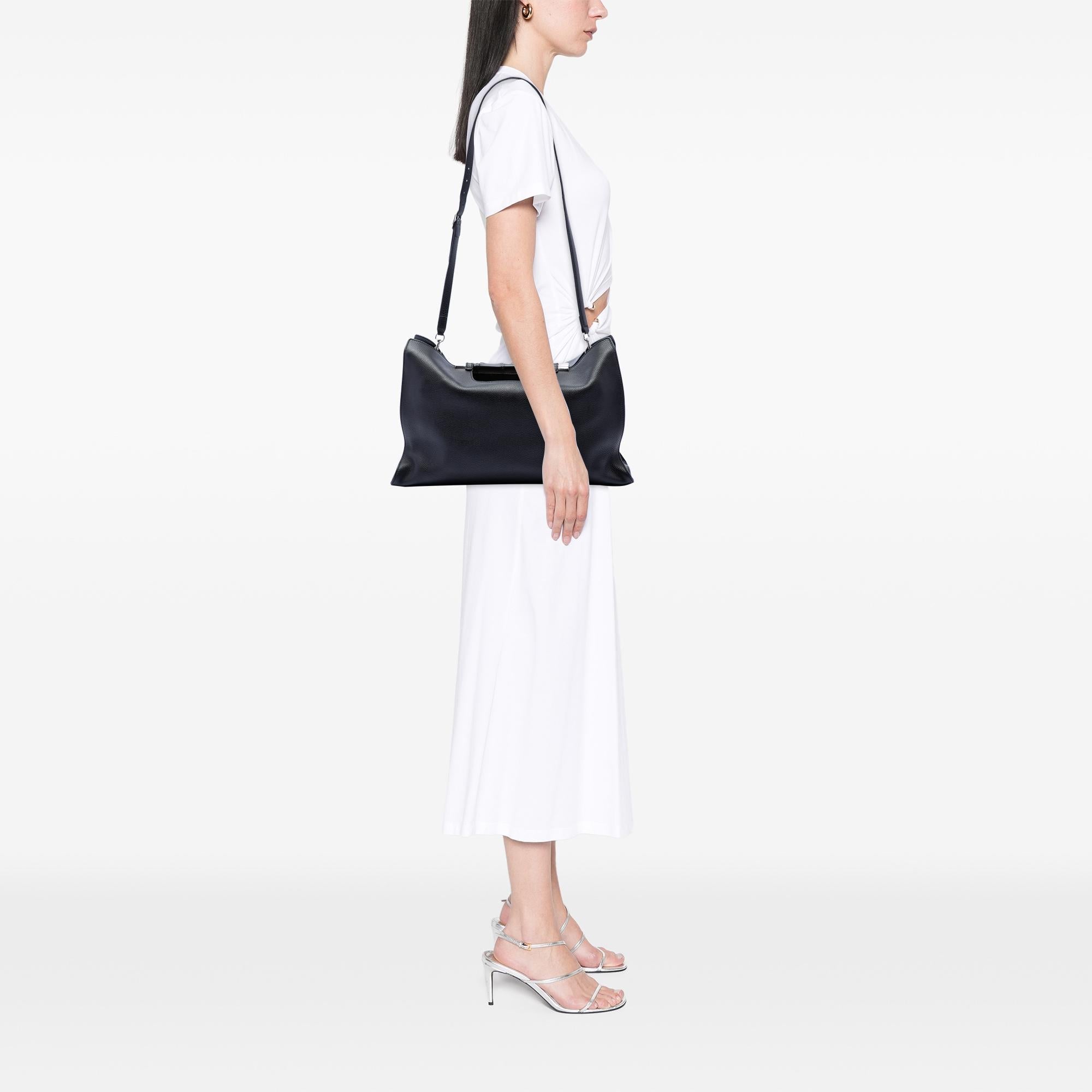 Gucci Medium Calfskin Bamboo Daily Shopper Satchel