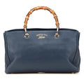 Gucci Medium Calfskin Bamboo Shopper Satchel