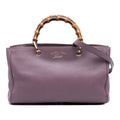 Gucci Medium Calfskin Bamboo Shopper Satchel