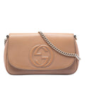 Gucci Medium Calfskin Soho Chain Flap Crossbody