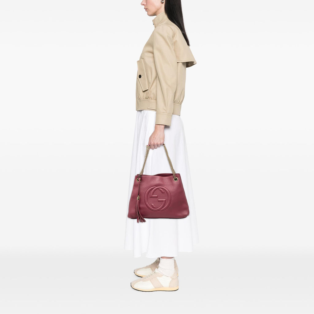 Gucci Medium Calfskin Soho Chain Tote