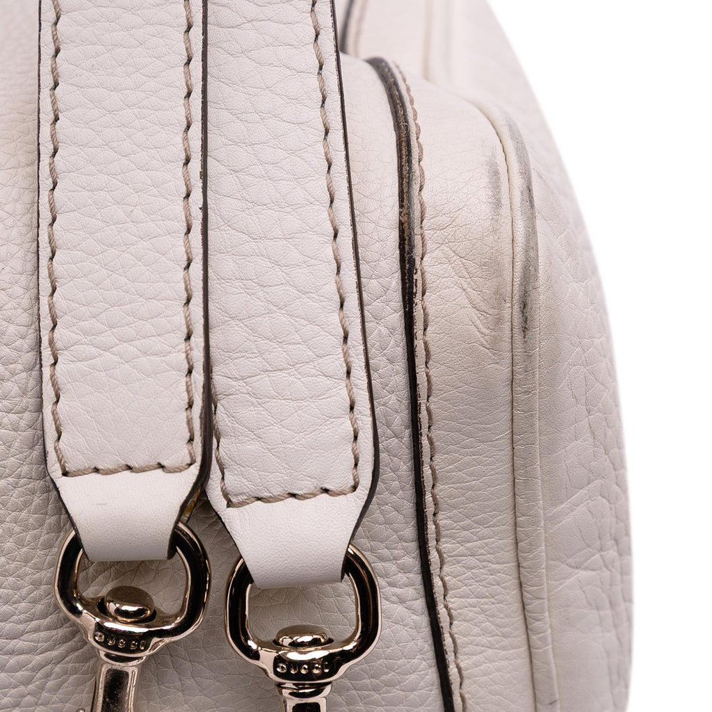 Gucci Medium Calfskin Web Joy Boston Bag