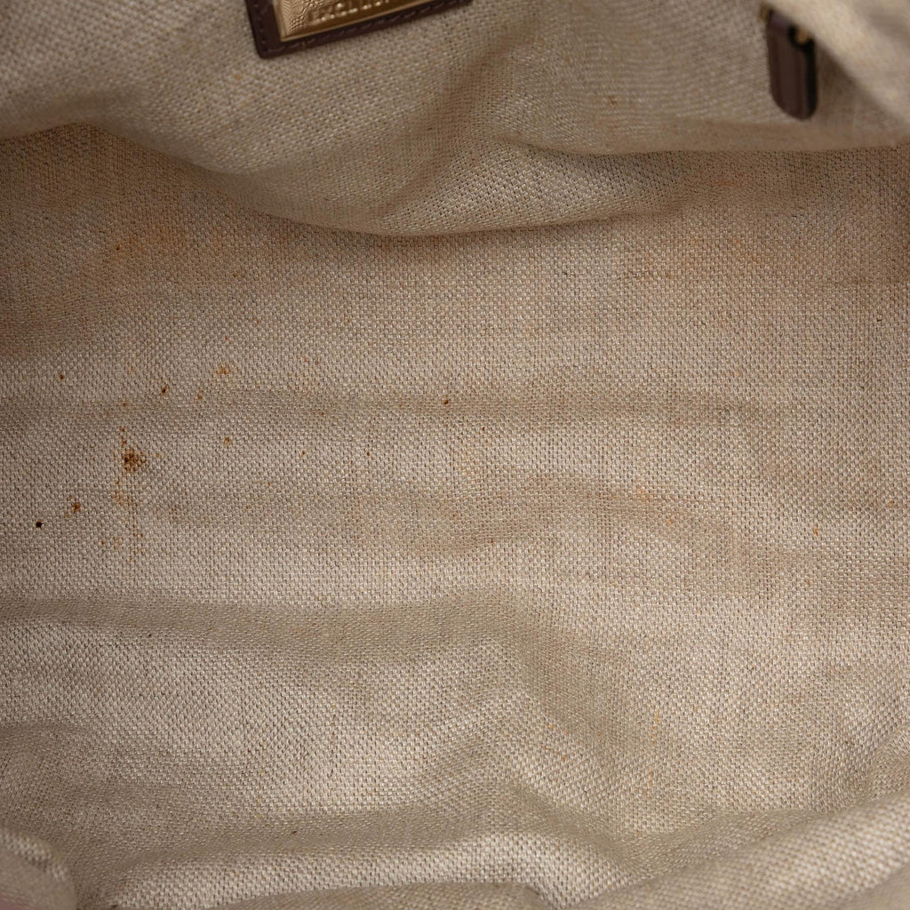 Gucci Medium Canvas Craft Tote