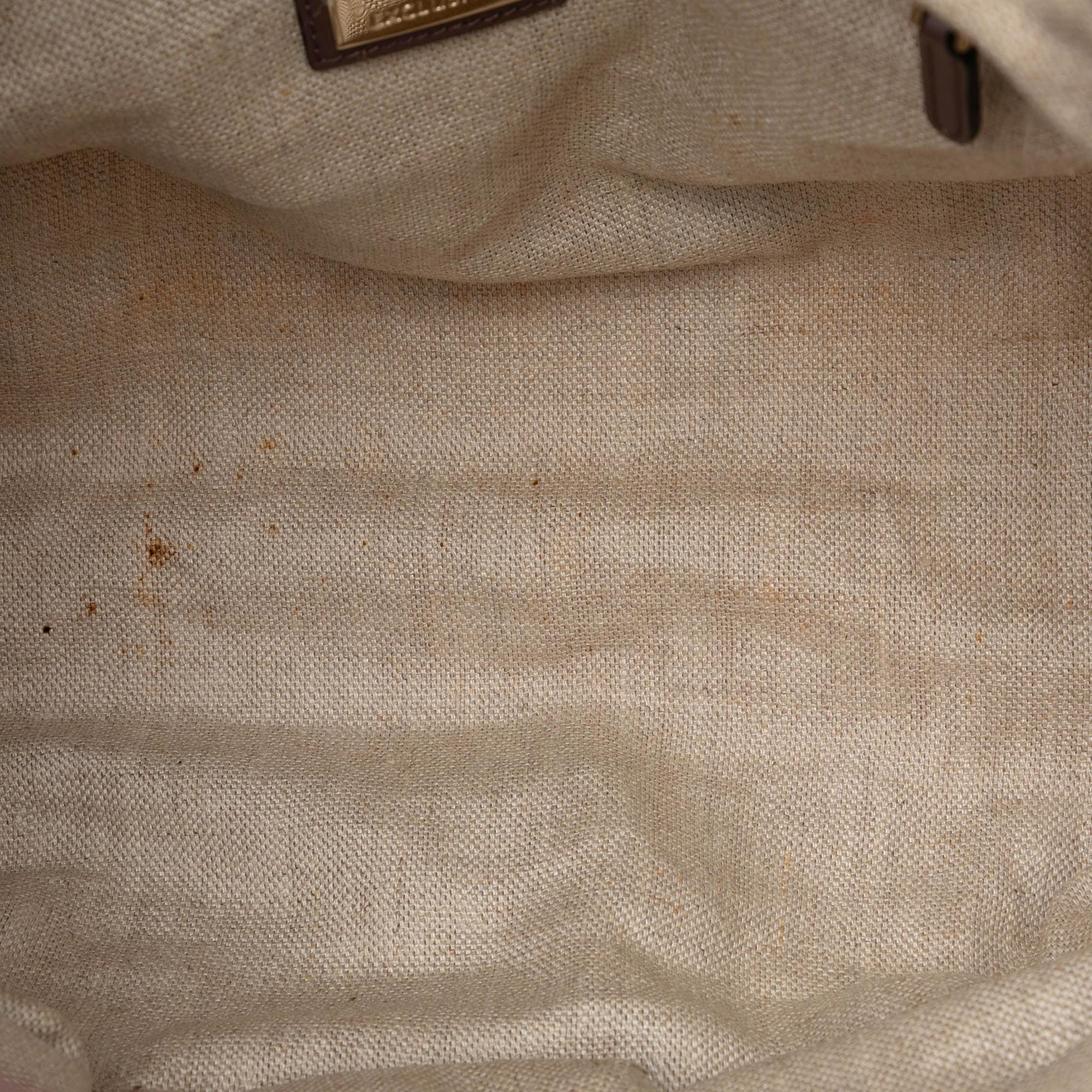 Gucci Medium Canvas Craft Tote