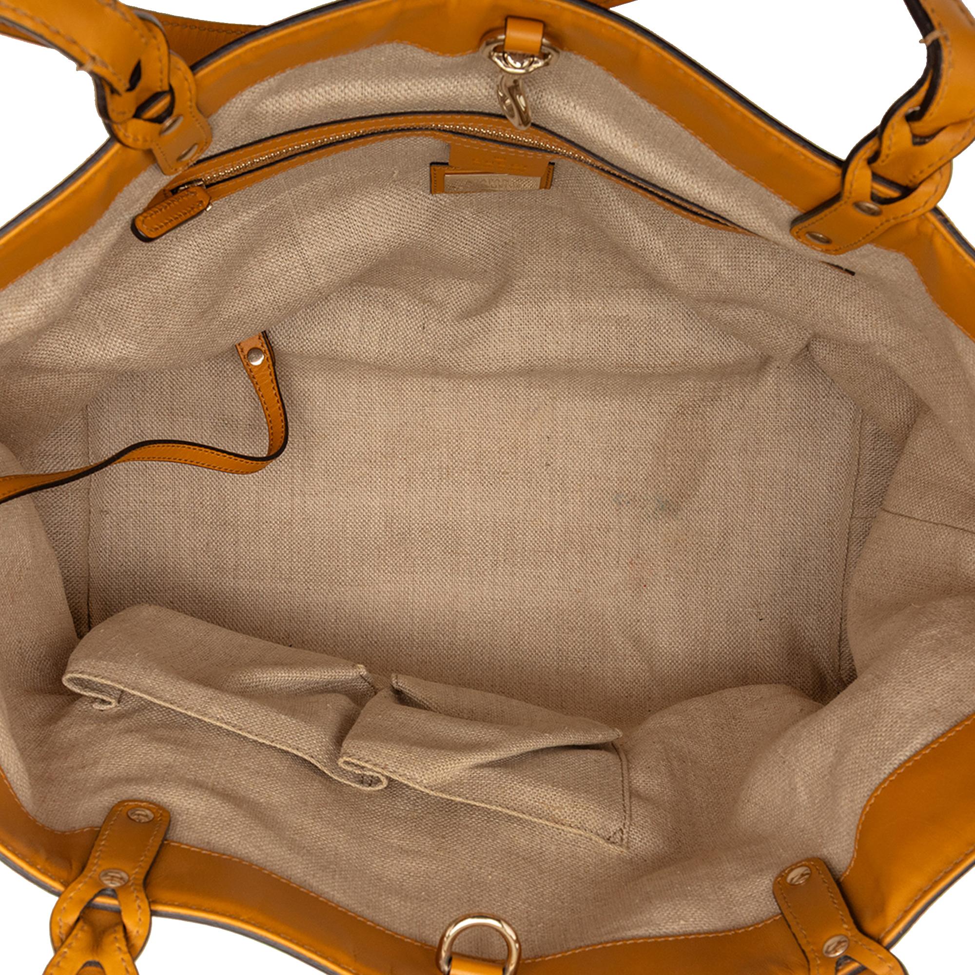 Gucci Medium Canvas Craft Tote