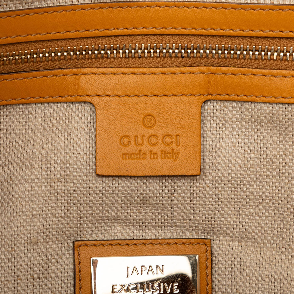 Gucci Medium Canvas Craft Tote