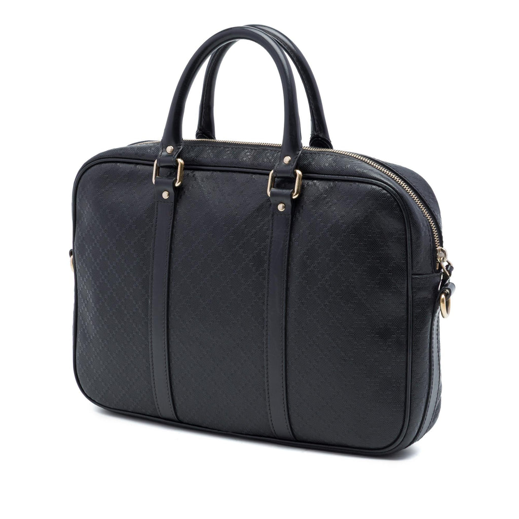 Gucci Medium Diamante Calfskin Bright Business Bag