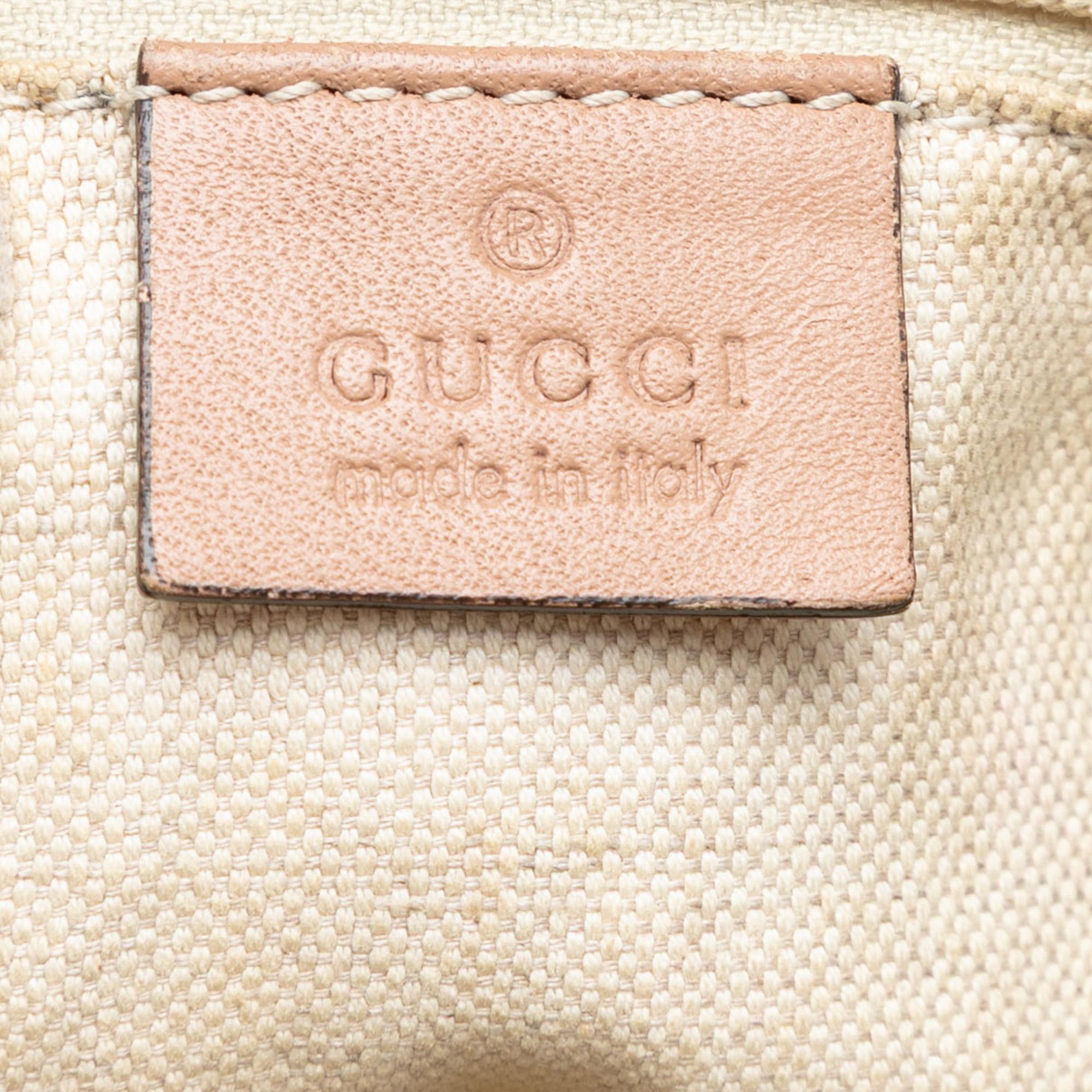 Gucci Medium Diamante Canvas Sukey Tote