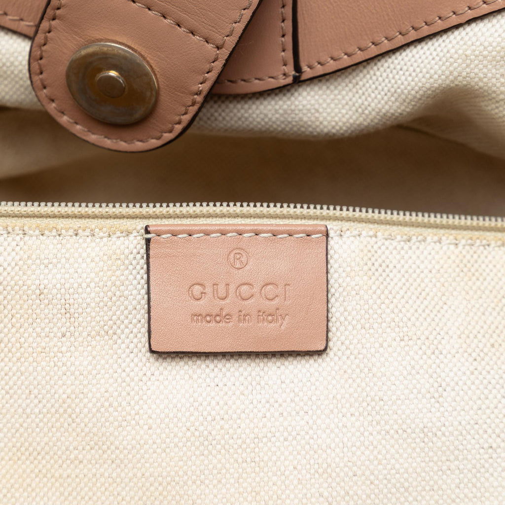 Gucci Medium Diamante Canvas Sukey Tote